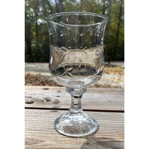 Anchor Hocking Savannah Clear Water Goblet